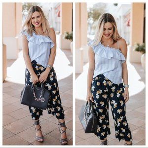 J by J.O.A Culottes Pants Size L